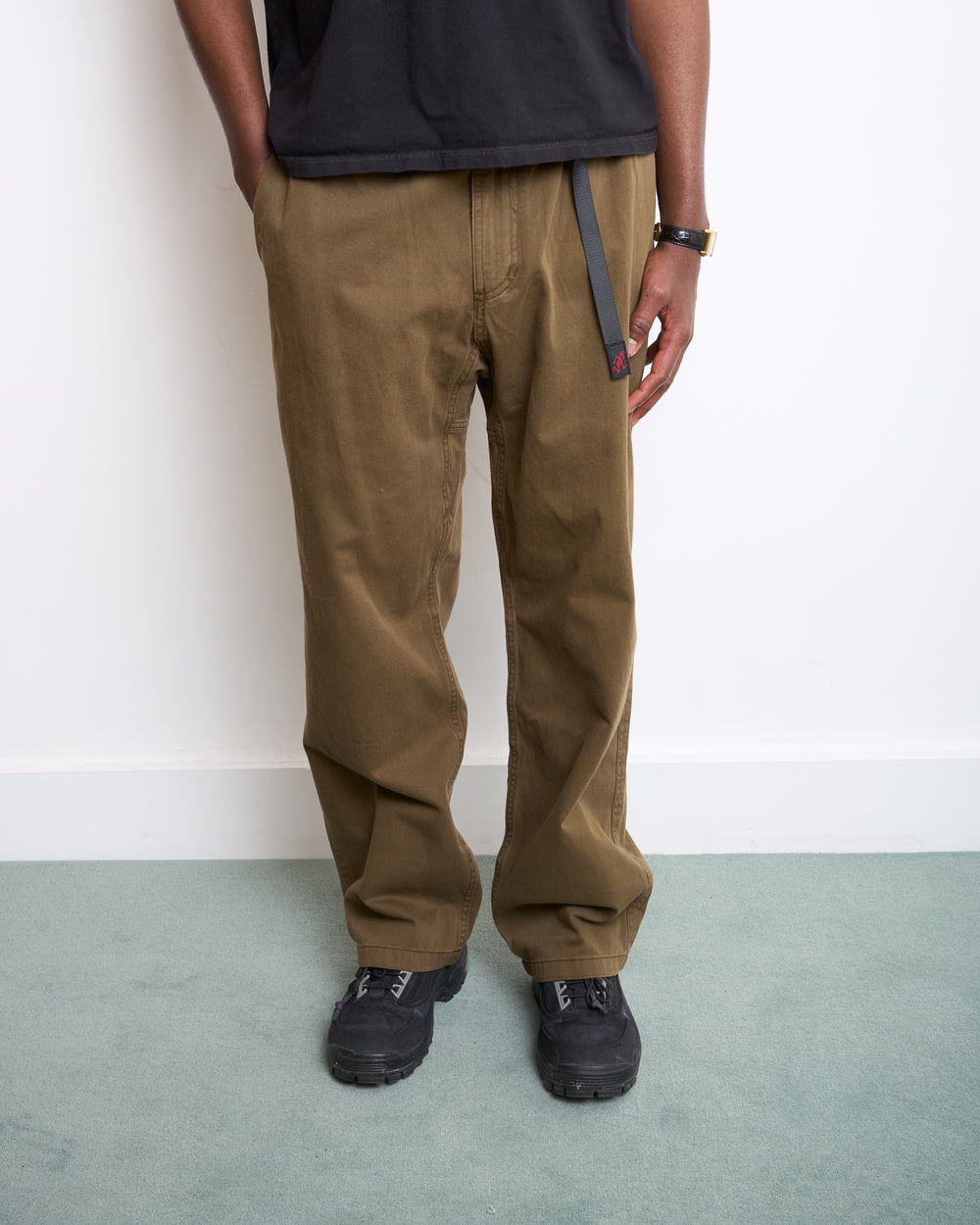 Gramicci Pant Straight Fit - Bark Pigment Gramicci
