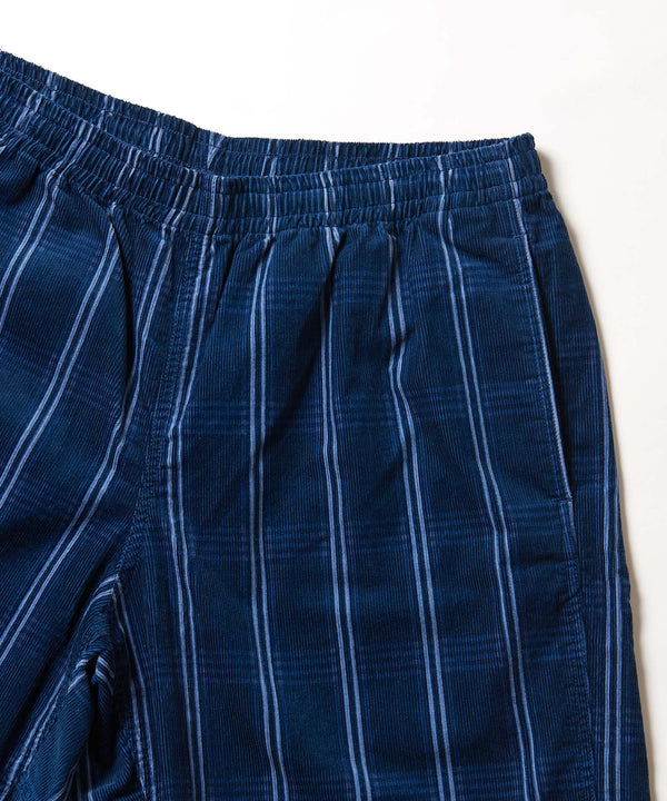 Swell Short Corduroy - Navy Check