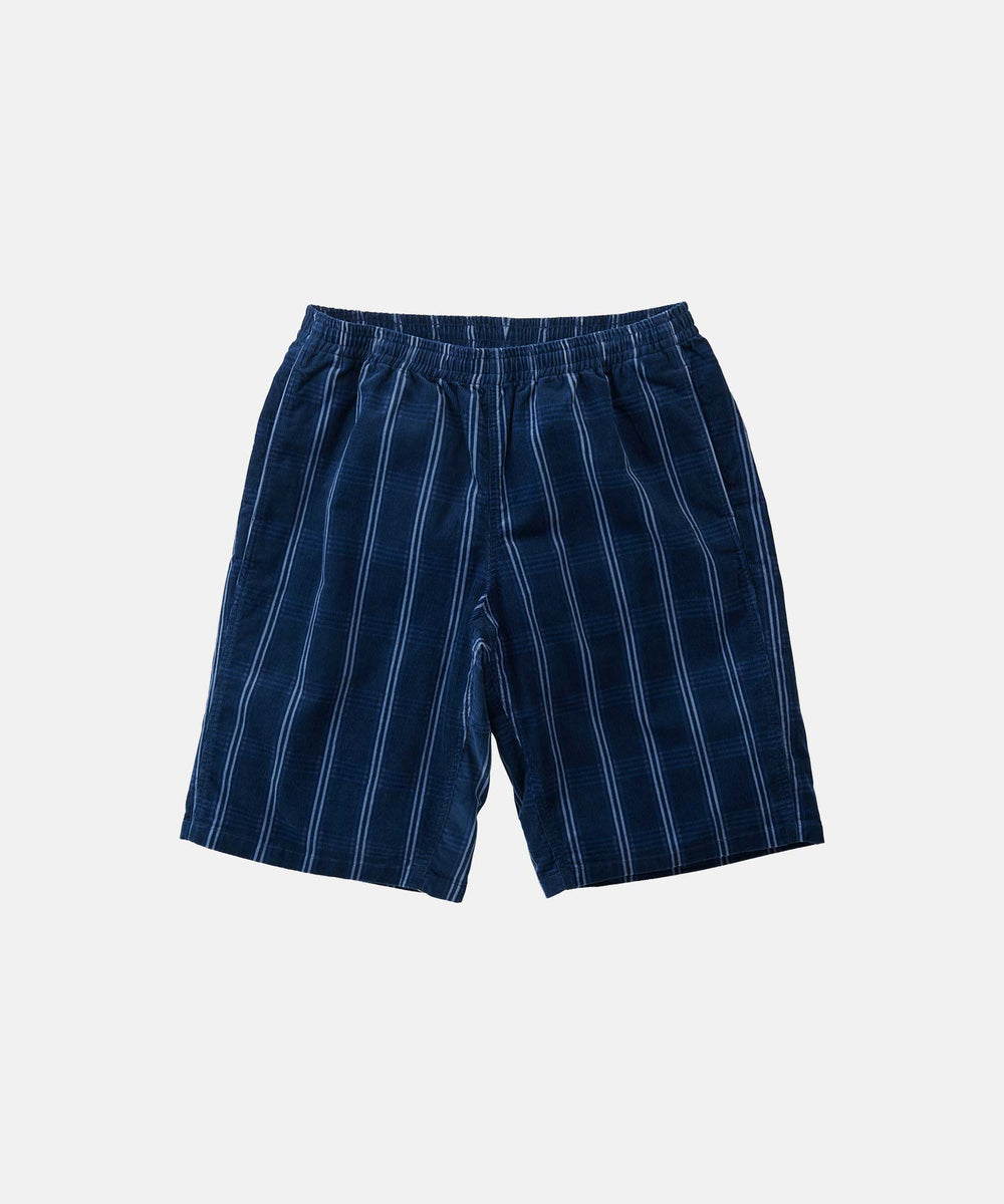Swell Short Corduroy - Navy Check