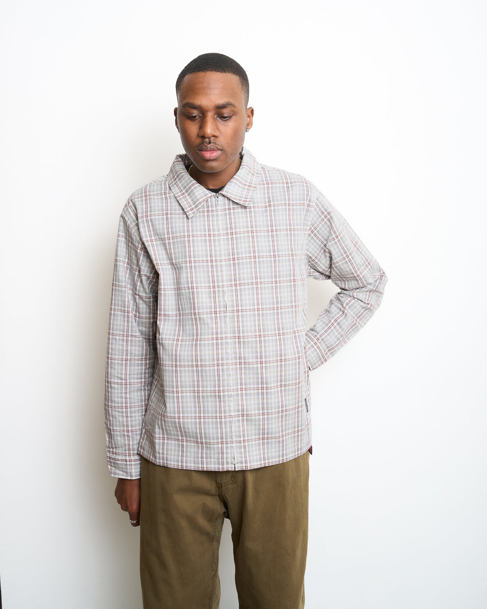 Zip Up Garage Jacket - Natural Gramicci