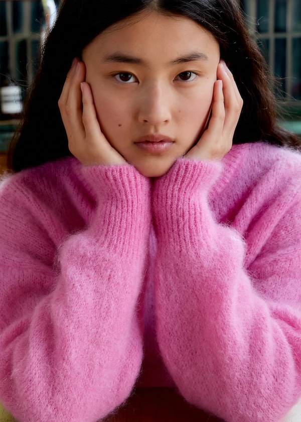 Jane Mohair Sweater - Pink