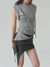 Antro Striped Top - Grey