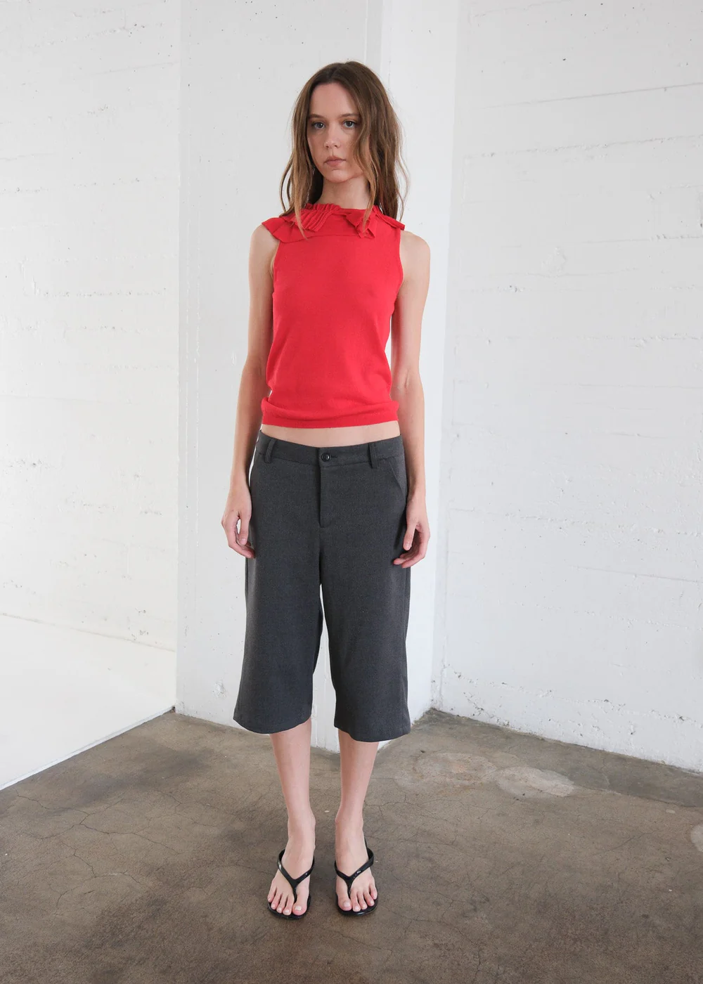 Andy Shorts - Dark Charcoal Geel