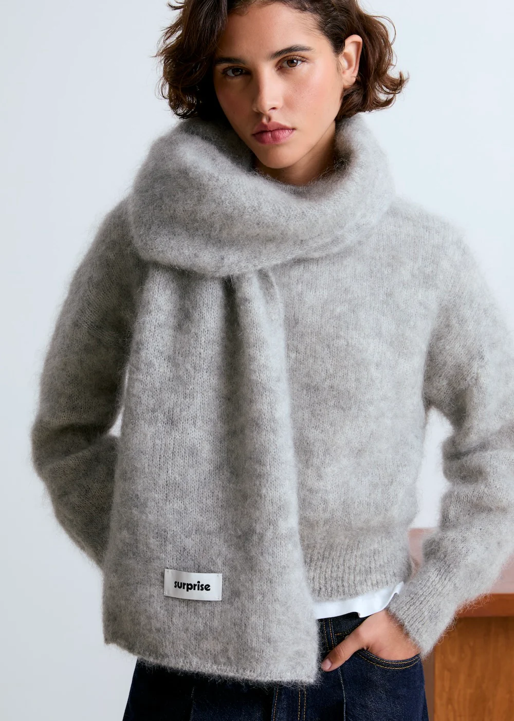 Donna Scarf - Grey Surprise