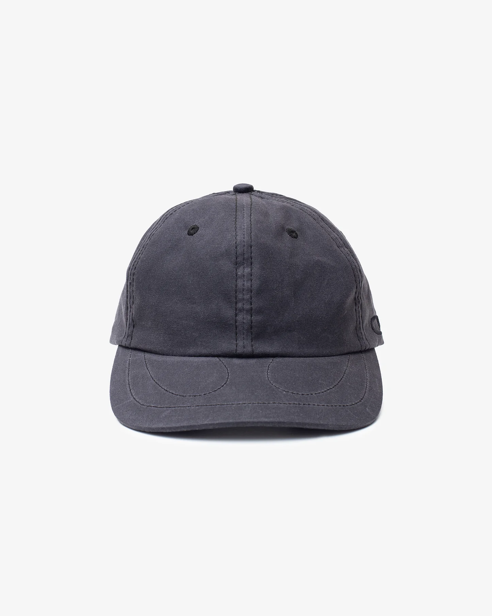 Horseshoe 6 Panel Cap - Wax Black