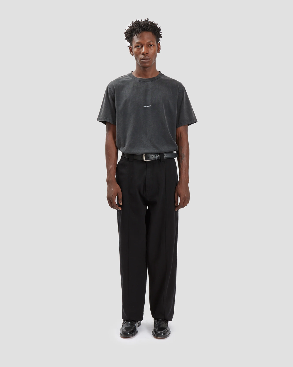 Big Seam Pants - Black
