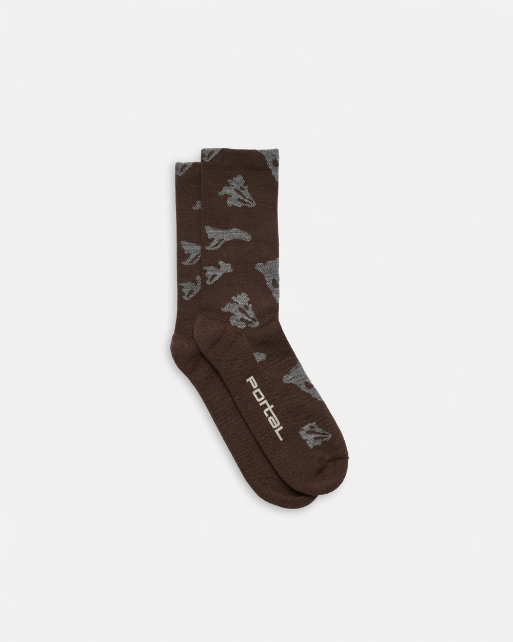 Ritual Merino Sock - Slate Black