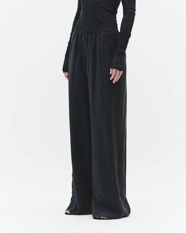 Cupro Pants - Black Unmere