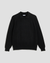 Sweater Knit Polo - Black