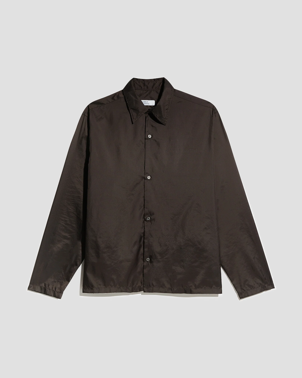 Box Shirt - Brown Nylon Fairly Normal