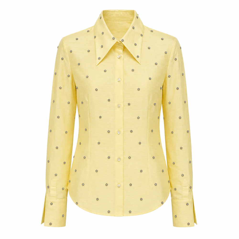 Sharoukan Shirt - Yellow Rescha