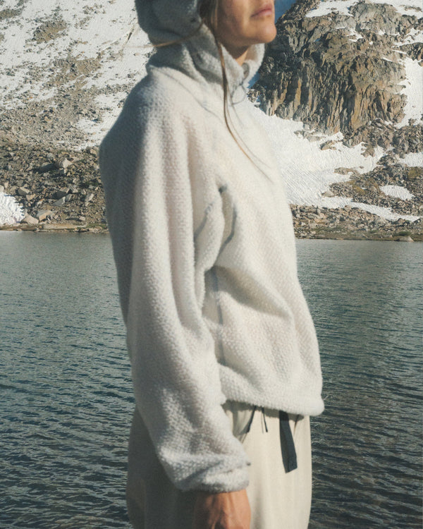 A90 Half Zip Hoodie - Smoke Senchi Designs