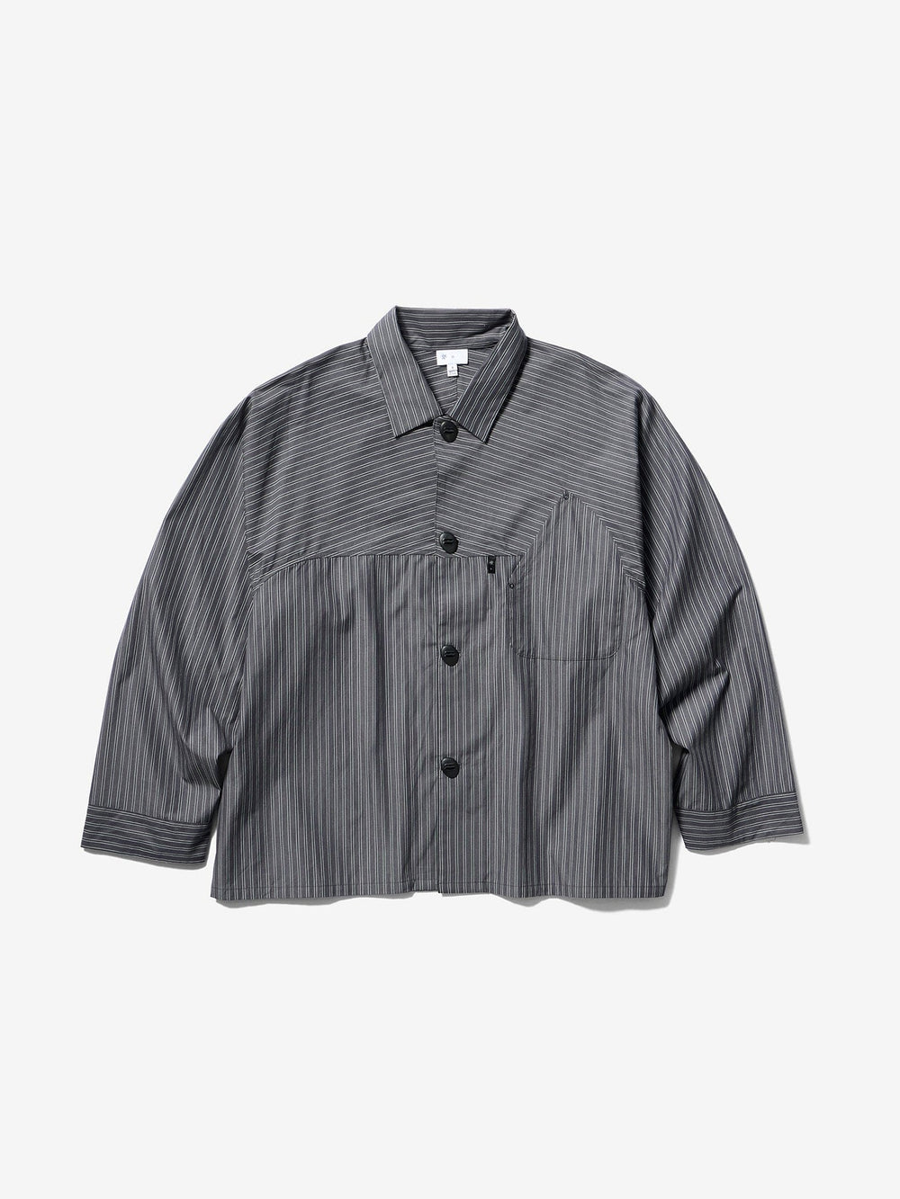 Reflective Striped Shirt - Deep Charcoal Goldwin 0