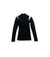High Neck Jersey Top - Black