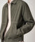 Japanese Slub Denim Jacket - Dark Sage