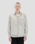 Recycled Nylon Overshirt - Light Grey
