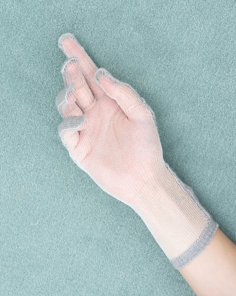 Sheer Glove - Light Grey