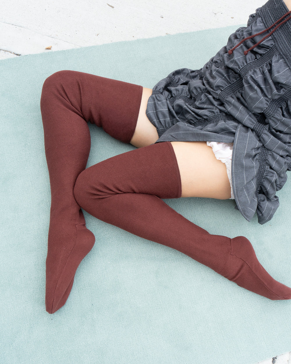 Tight High Socks - Rum
