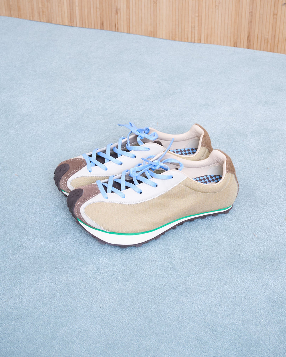 Heel Drop Racer - Beige Martin Sallières