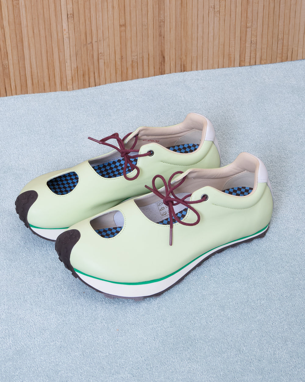 Heel Drop Sandal - Lime Martin Sallieres