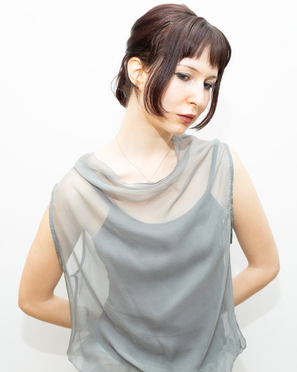 Bordeaux Top - Grey Paiden