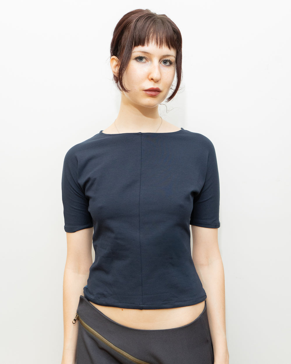 Half Sleeve Tee - Blue Paiden