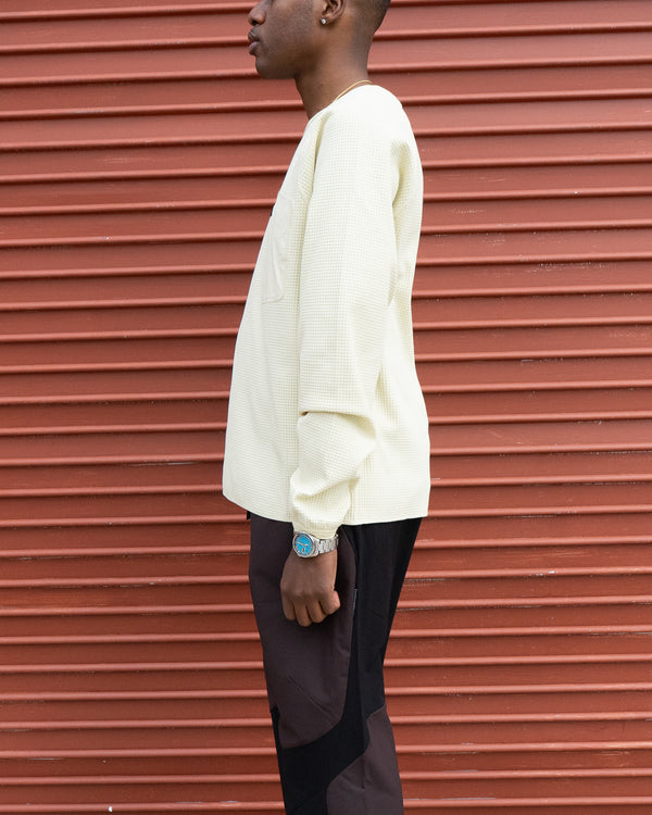 Waffle Jersey - Cream