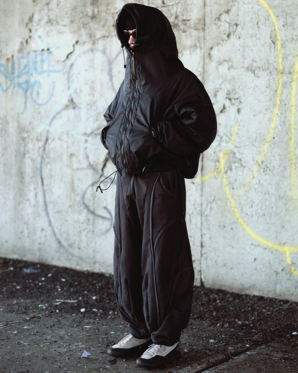 Skyreacher Puffa - Black (XL) Seeing Red