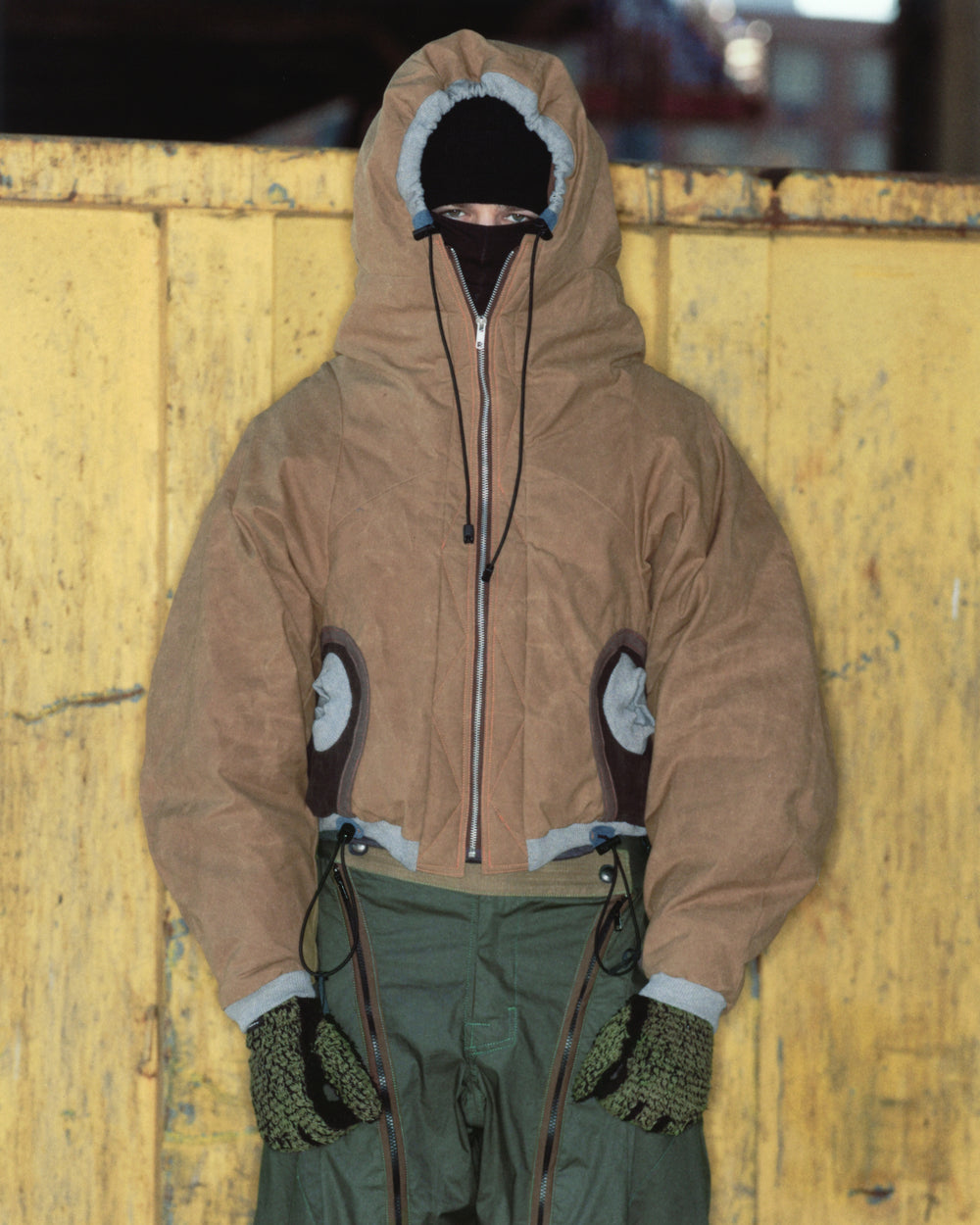 Skyreacher Puffa - Khaki Seeing Red