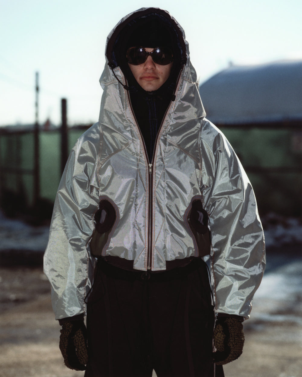 Skyreacher Puffa - Silver Seeing Red