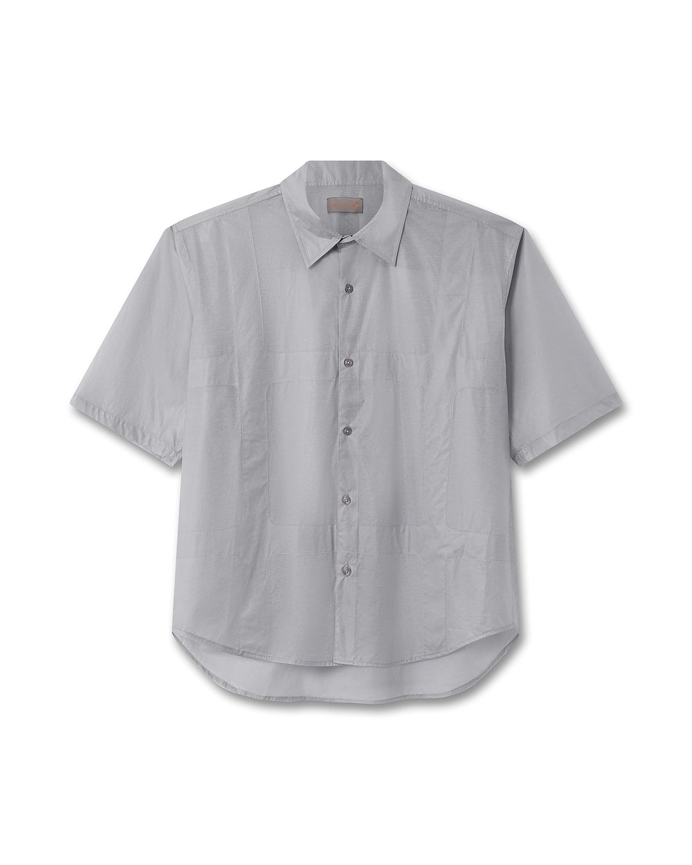 Grid S/S Shirt - Ice Grey Sturla