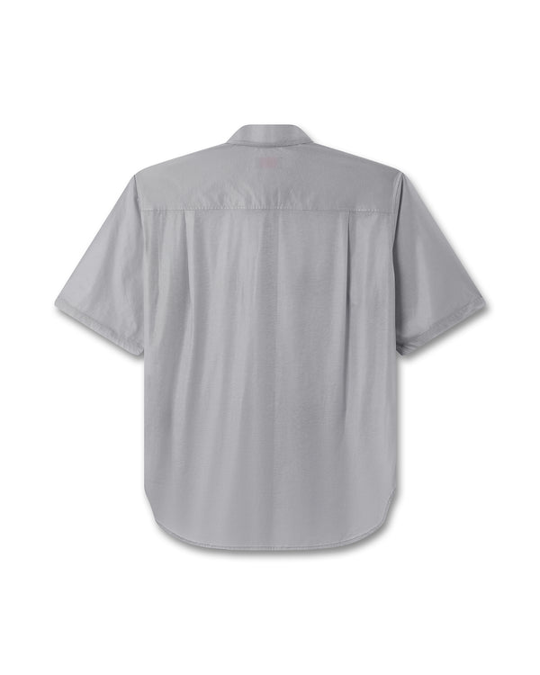 Grid S/S Shirt - Ice Grey Sturla